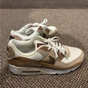 Nike Cream and White Sneakers